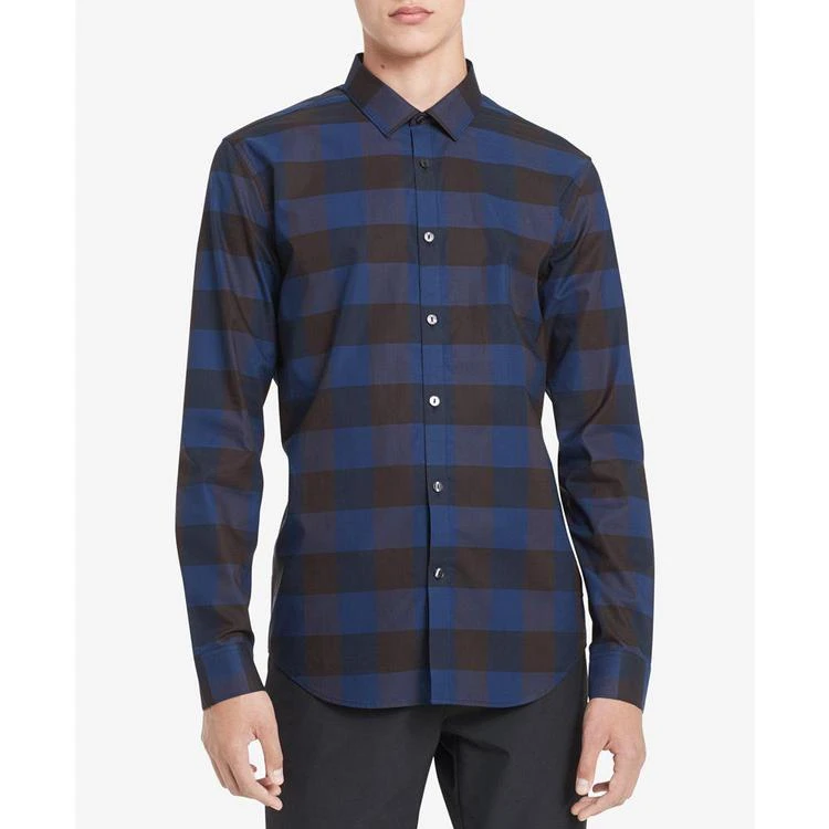 商品Calvin Klein|Men's Plaid Shirt,价格¥245,第1张图片