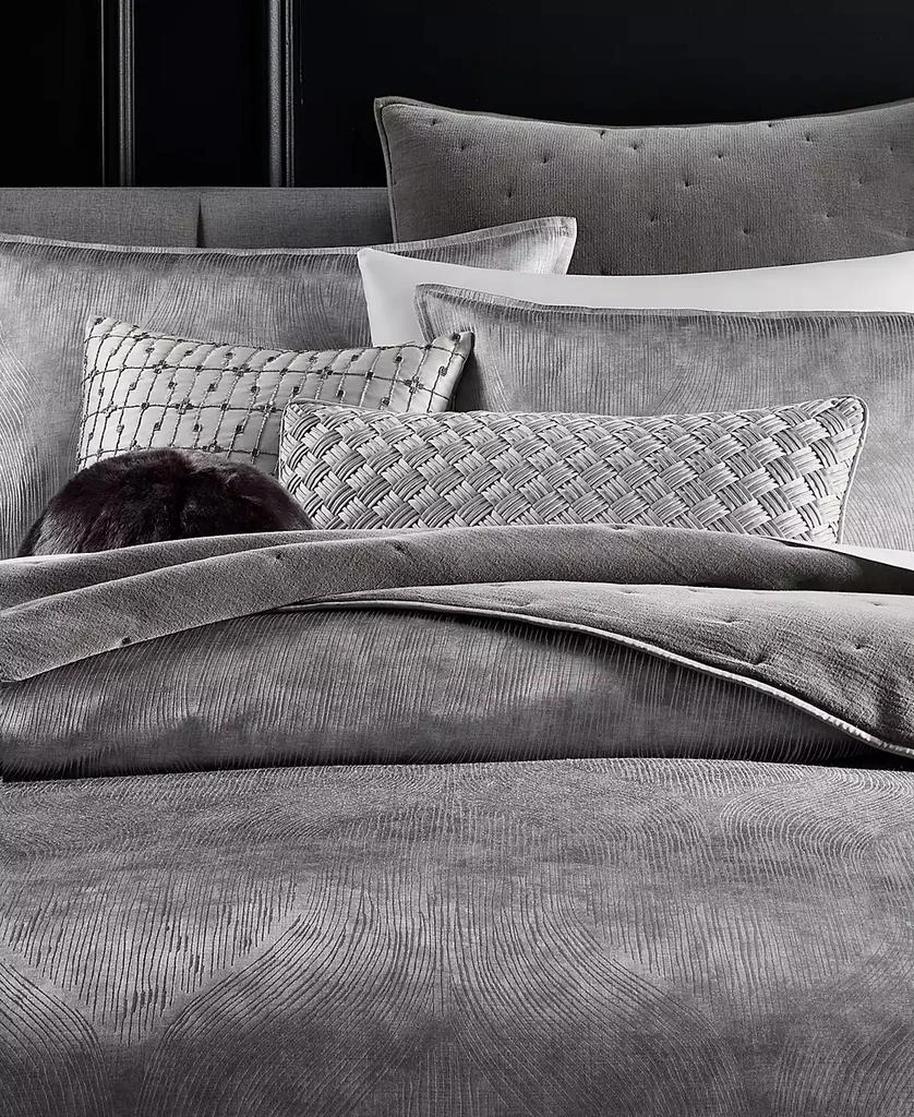 商品Hotel Collection|Linear Ogee 3-Pc. Duvet Cover Set, Full/Queen, Exclusively at Macy’s,价格¥1773,第3张图片详细描述