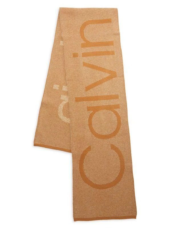 商品Calvin Klein|Logo Scarf,价格¥366,第2张图片详细描述