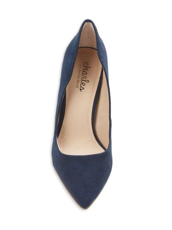 Angelica Microsuede Point Toe Pumps 商品