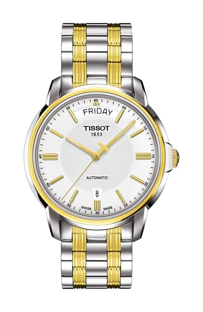 商品Tissot|Men's Automatic III Swiss Watch, 39mm,价格¥3294,第1张图片