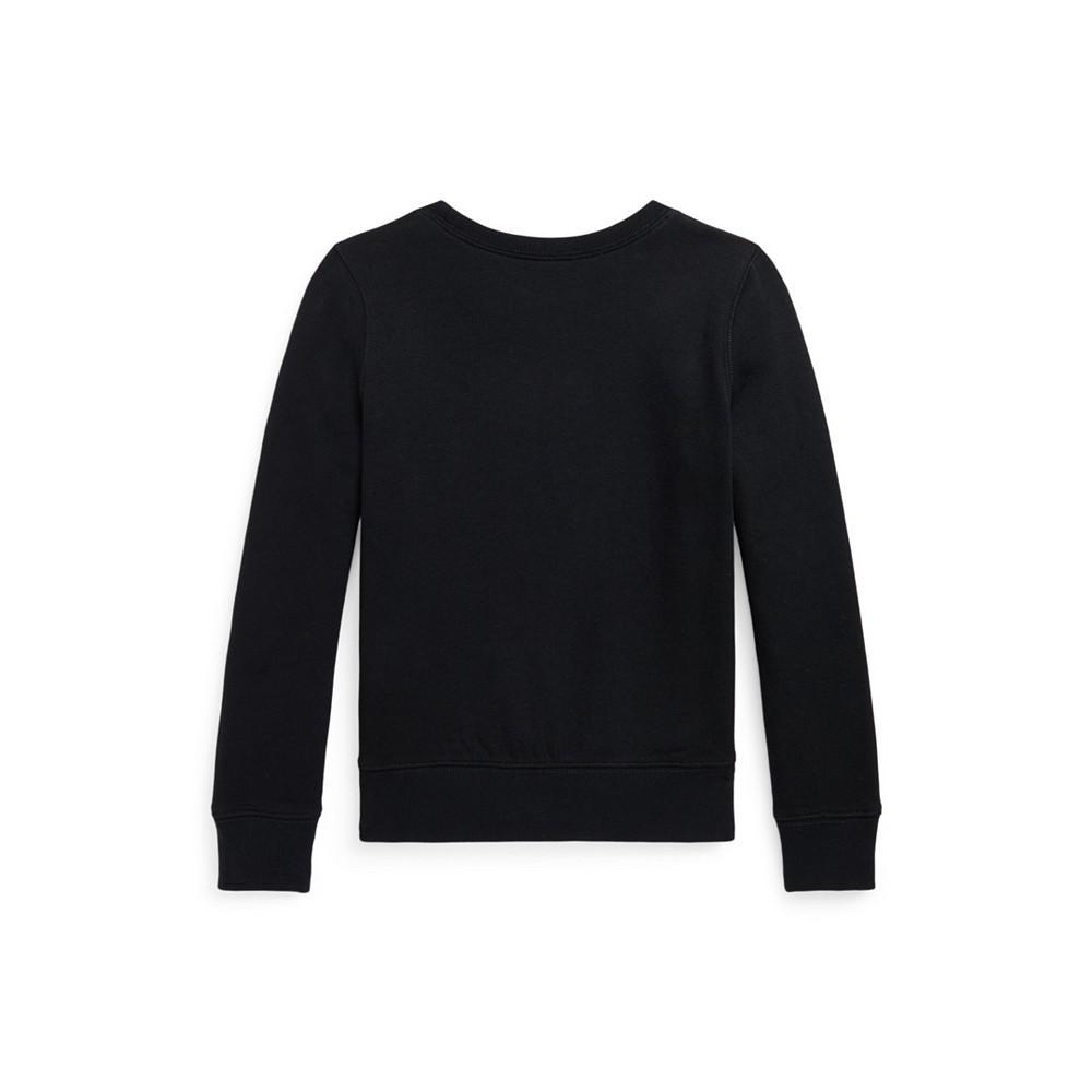 商品Ralph Lauren|Big Girls Polo Bear Fleece Long Sleeves Sweatshirt,价格¥354,第4张图片详细描述