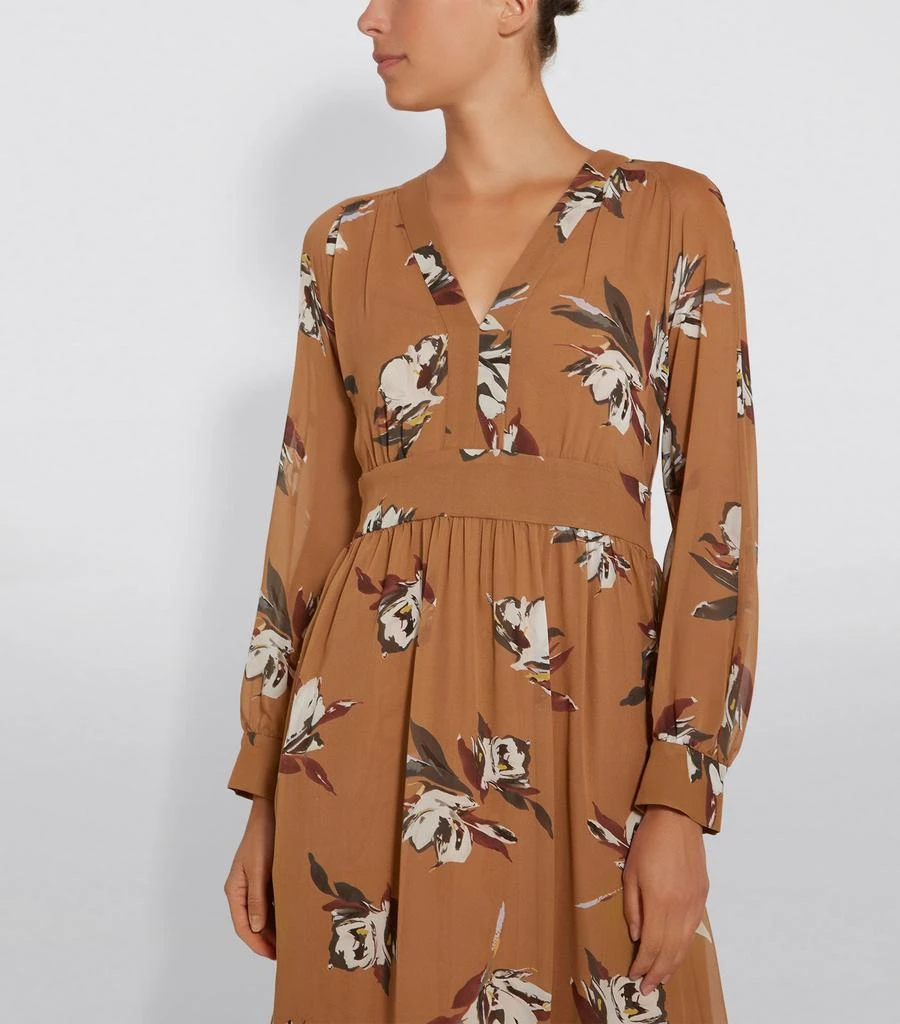 商品Max Mara|Floral Silk Dress,价格¥5935,第3张图片详细描述
