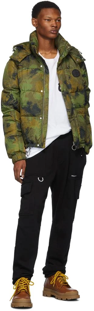 商品Off-White|Green Down Paintbrush Camouflage Jacket 男款羽绒服,价格¥5681,第5张图片详细描述