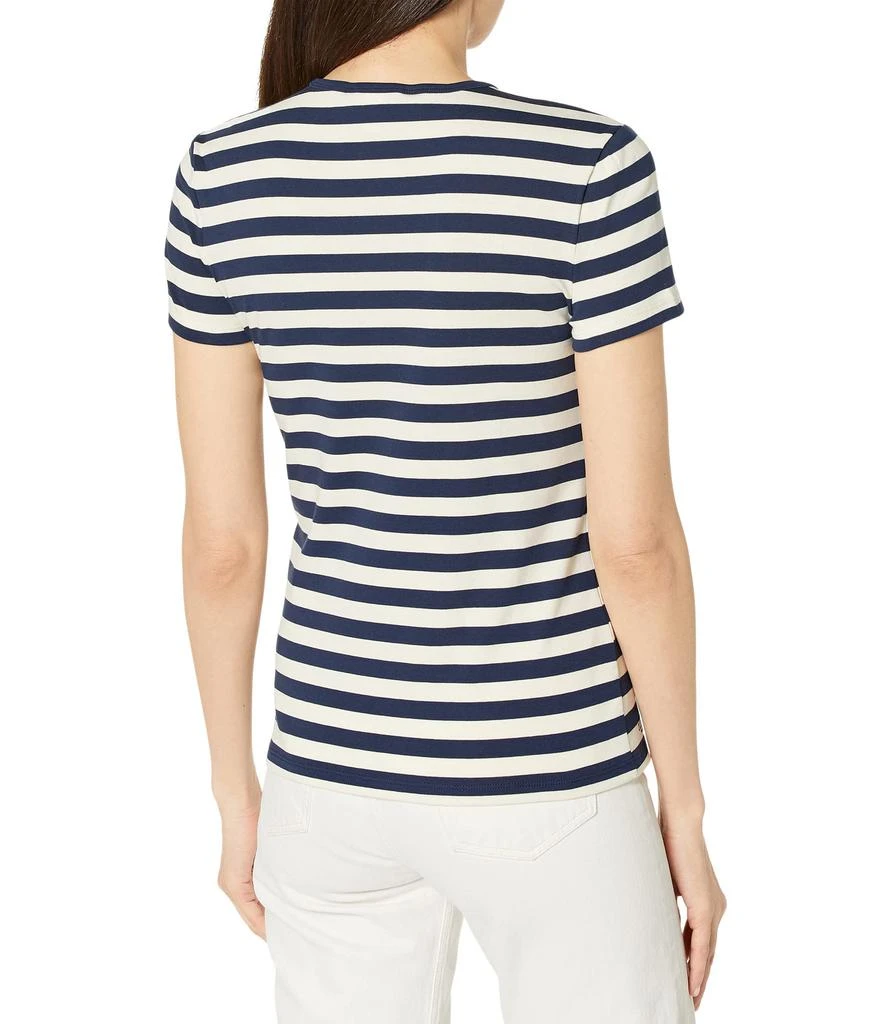 商品Ralph Lauren|Striped Stretch Cotton Tee,价格¥449,第2张图片详细描述