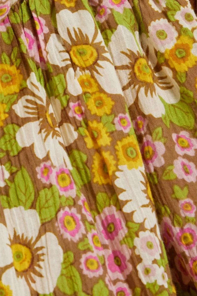 商品ANTIK BATIK|Aline floral-print cotton-georgette blouse,价格¥698,第4张图片详细描述