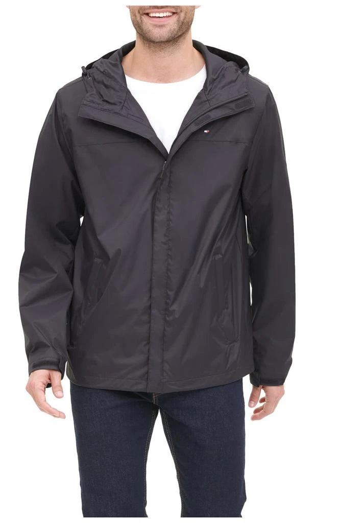 商品Tommy Hilfiger|Hooded Rain Slicker Jacket,价格¥448,第1张图片