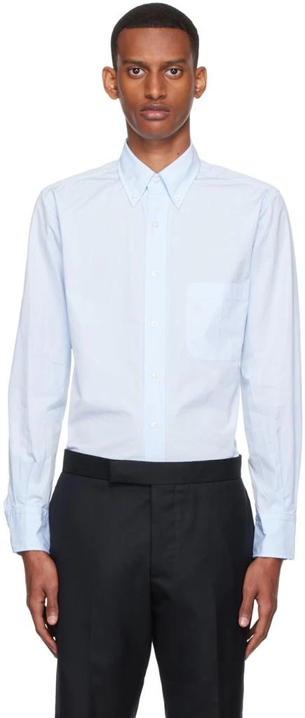 商品Thom Browne|蓝色棉质衬衫,价格¥3661,第1张图片