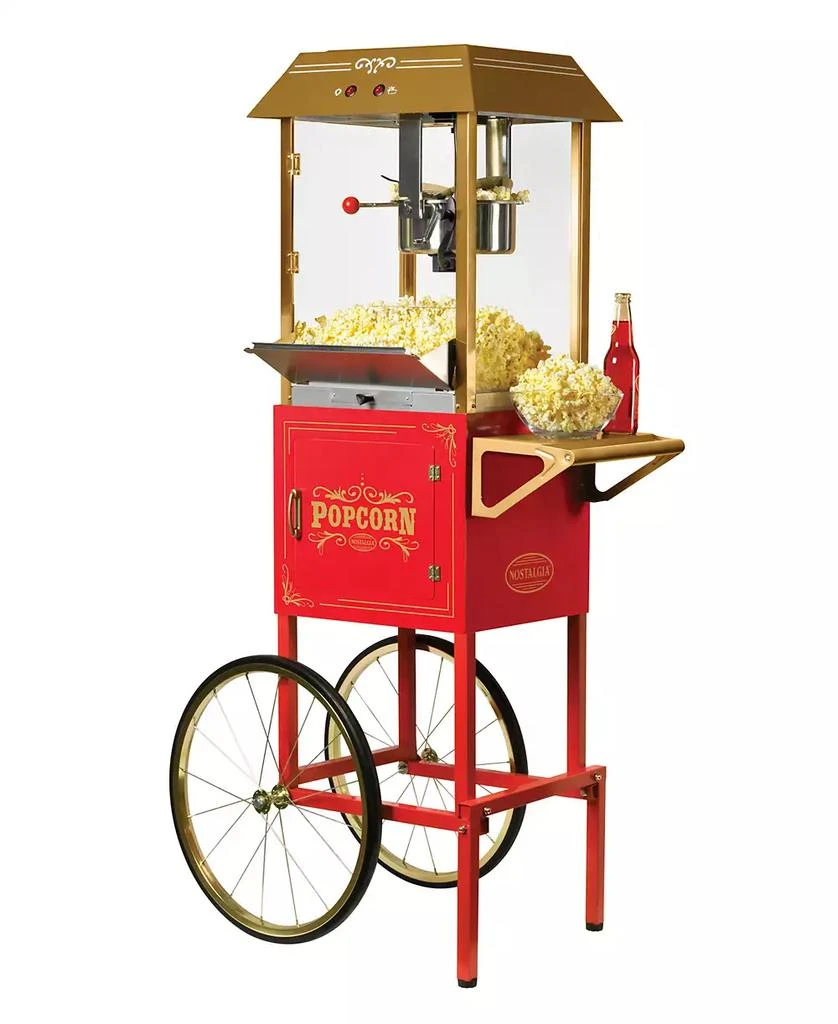 商品Nostalgia|Vintage-Like 10 ounce 59" Commercial Popcorn Cart,价格¥2991,第1张图片