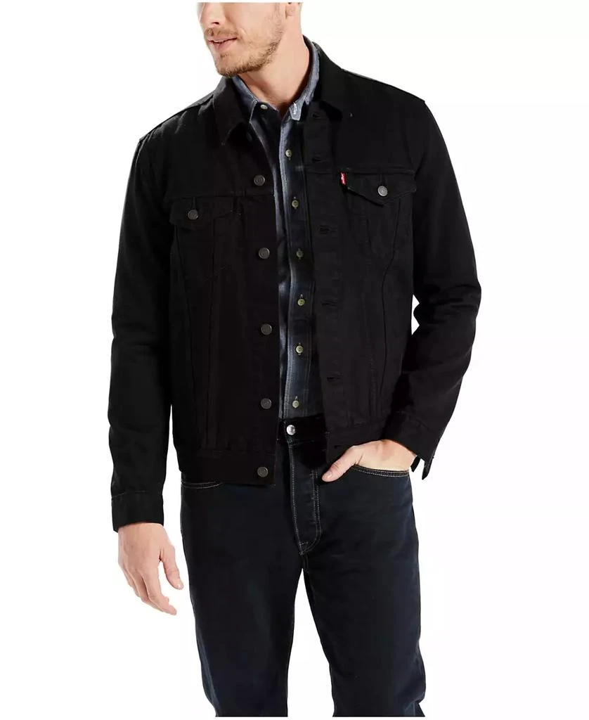 商品Levi's|Men's Regular Fit Stretch Denim Trucker Jacket,价格¥476,第1张图片