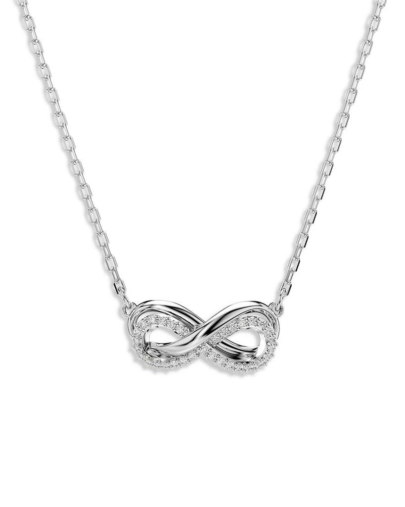 商品Swarovski|Hyperbola Infinity Pendant Necklace, 15",价格¥892,第1张图片