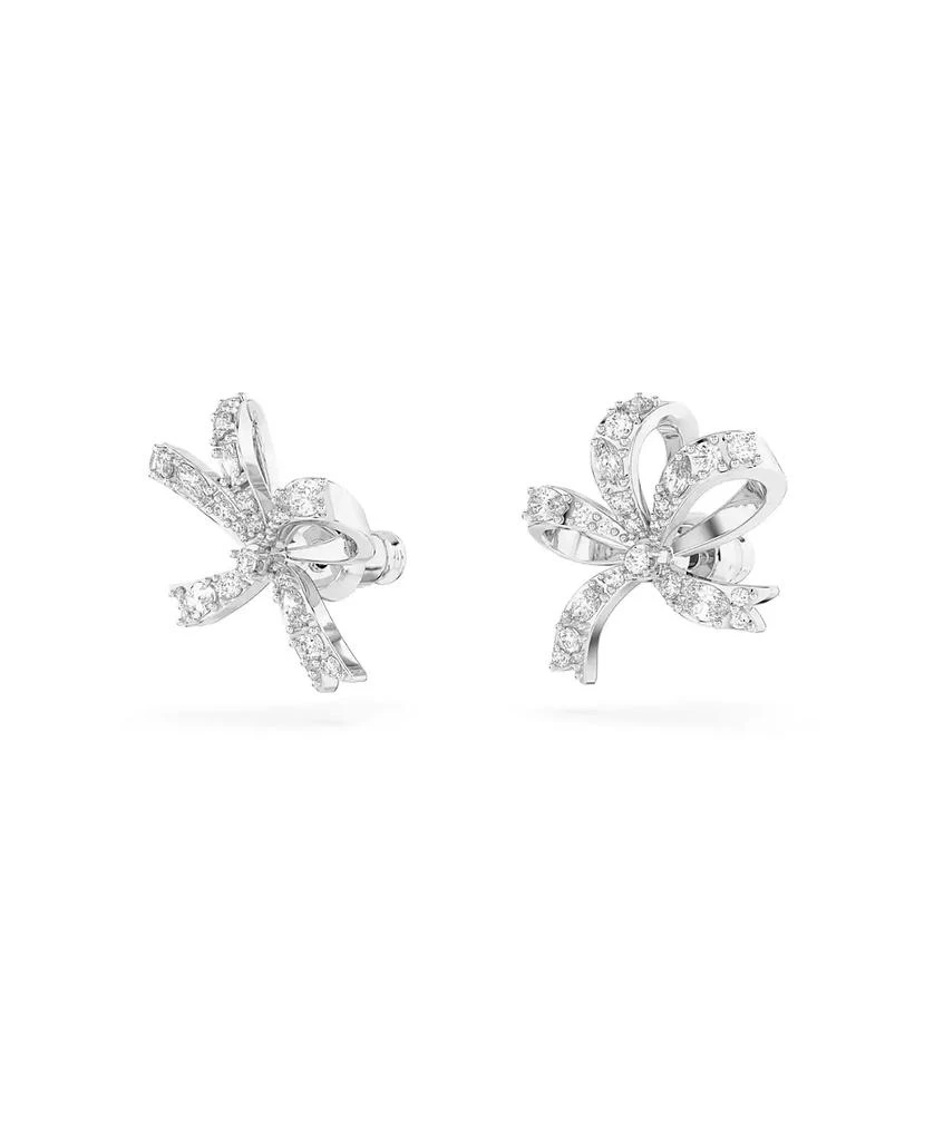 商品Swarovski|Crystal Bow Small Volta Stud Earrings,价格¥1116,第3张图片详细描述