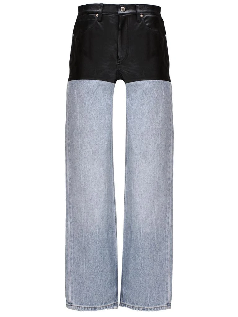 商品Alexander Wang|Alexander Wang Panelled Straight-Leg Jeans,价格¥6909,第1张图片