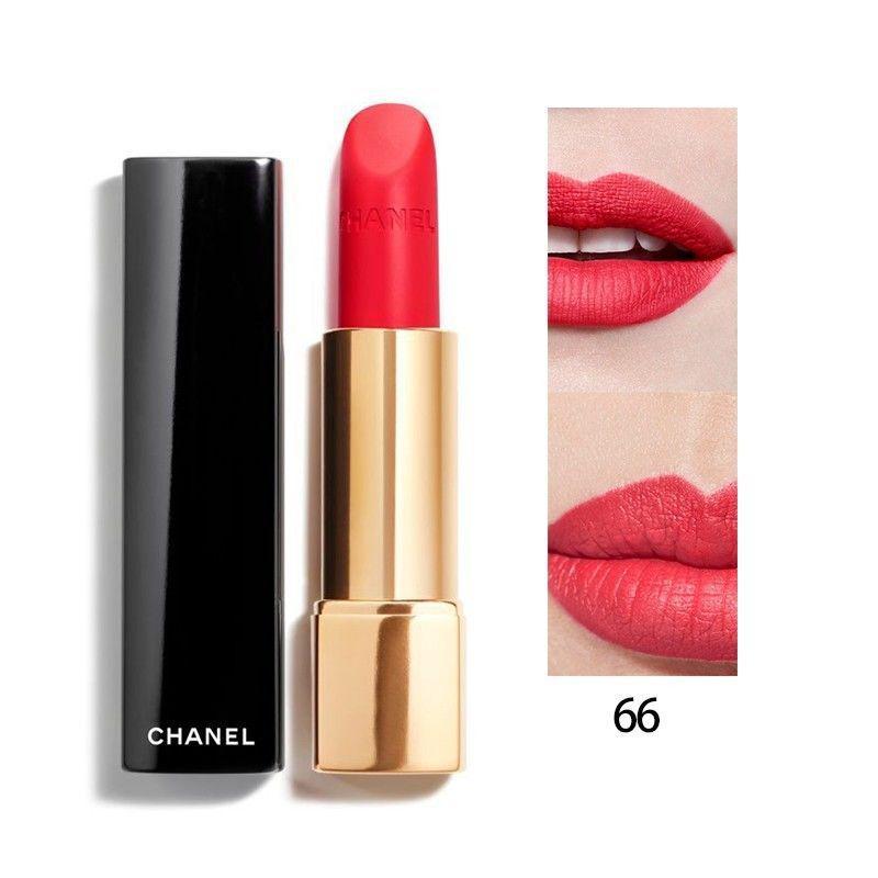 商品Chanel|Chanel香奈儿丝绒系列炫亮魅力唇膏口红3.5g #66,价格¥557,第1张图片