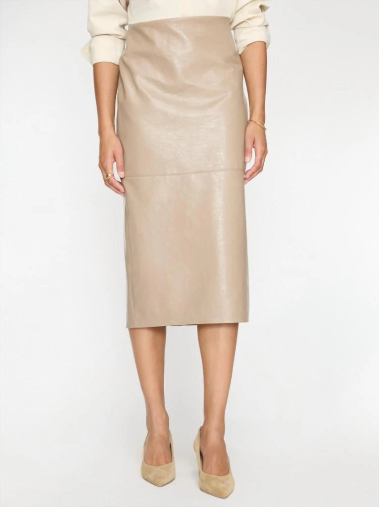 商品Brochu Walker|Brochu Walker - Irene Vegan Leather Skirt,价格¥1983,第2张图片详细描述