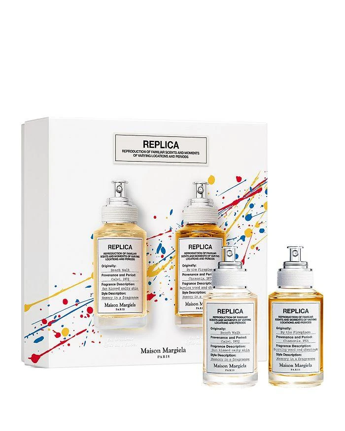 商品MAISON MARGIELA|Replica Beach Walk & By The Fireplace Perfume Gift Set ($170 value),价格¥906,第1张图片
