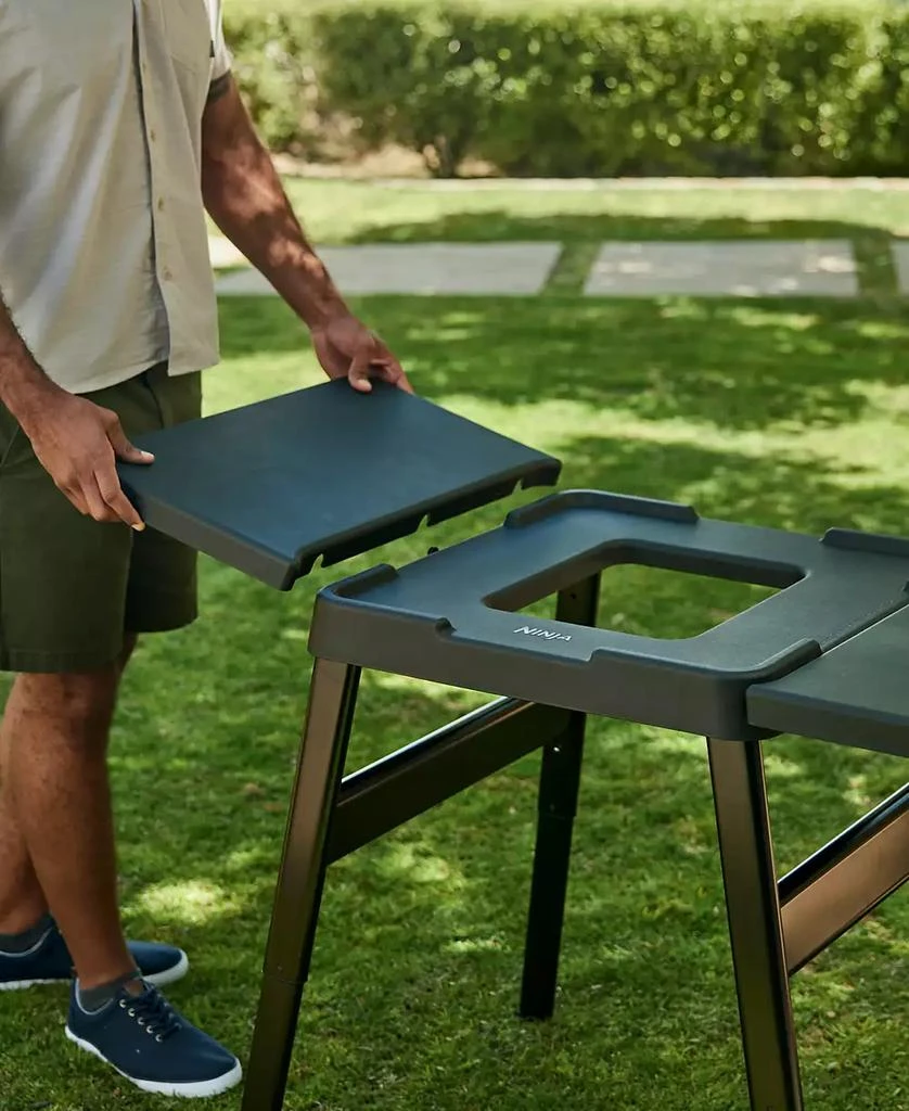 商品Ninja|Wood Fire Adjustable Outdoor Stand with 3 Height Levels, XSKUNSTAND,价格¥970,第4张图片详细描述