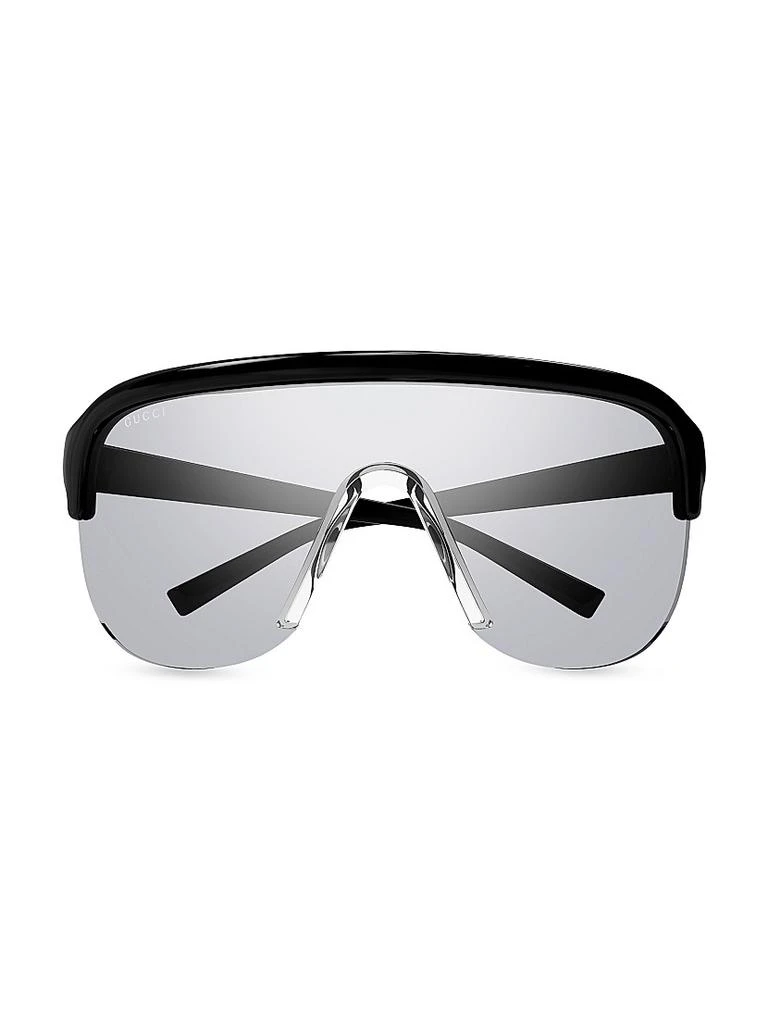 商品Gucci|Fashion Show GG1645S 99MM Shield Sunglasses,价格¥2913,第2张图片详细描述