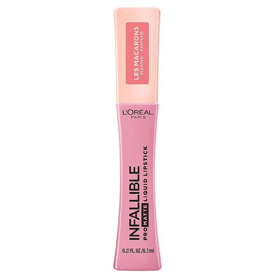 商品L'Oreal Paris|Pro-Matte Les Macarons Scented Liquid Lipstick,价格¥53,第3张图片详细描述