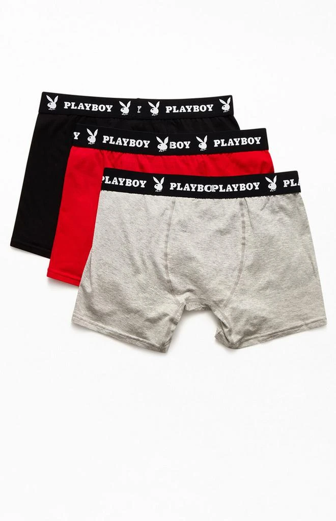 商品Playboy|By PacSun 3-Pack Boxer Briefs,价格¥185,第2张图片详细描述