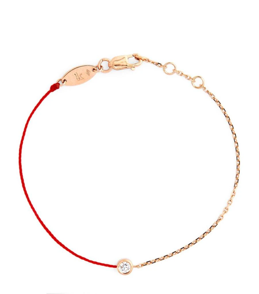 商品Redline|Rose Gold and Diamond Pure Half-Chain Bracelet,价格¥5703,第1张图片