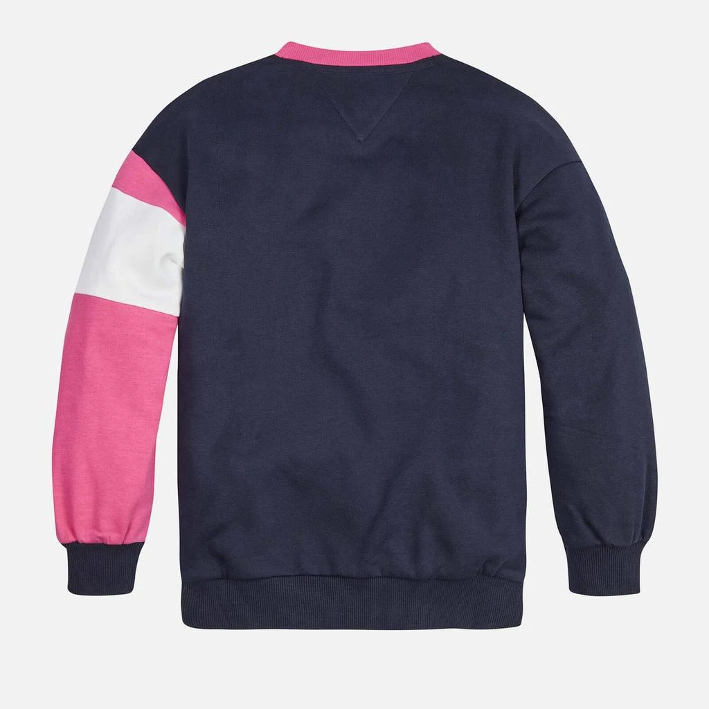 商品Tommy Hilfiger|Tommy Hilfiger Girls’ Varsity Cotton-Blend Jersey Jumper,价格¥169,第2张图片详细描述