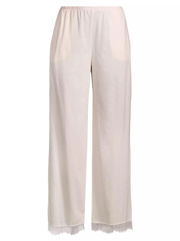 商品Skin|Elasticized Lace-Embellished Pants,价格¥461,第1张图片