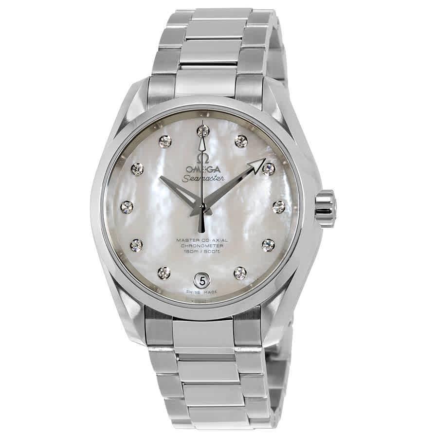 商品Omega|Omega Seamaster Ladies Automatic Watch 231.10.39.21.55.002,价格¥28971,第1张图片