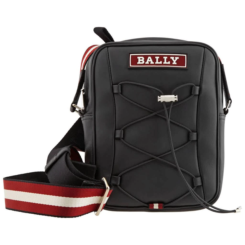 商品Bally|Bally Black Leather Ranger Crossbody Bag,价格¥2964,第2张图片详细描述