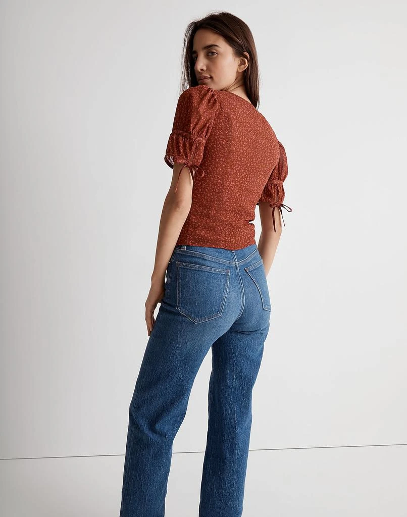 商品Madewell|Recycled Georgette Button-Front Top,价格¥512,第3张图片详细描述