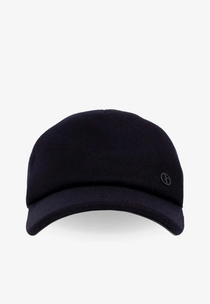 商品Giorgio Armani|Logo-Appliqué Baseball Cap,价格¥3494,第1张图片