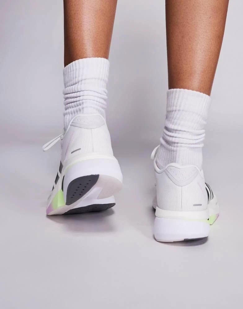 商品Adidas|adidas Running Adizero Boston 13 in white and black,价格¥1455,第3张图片详细描述