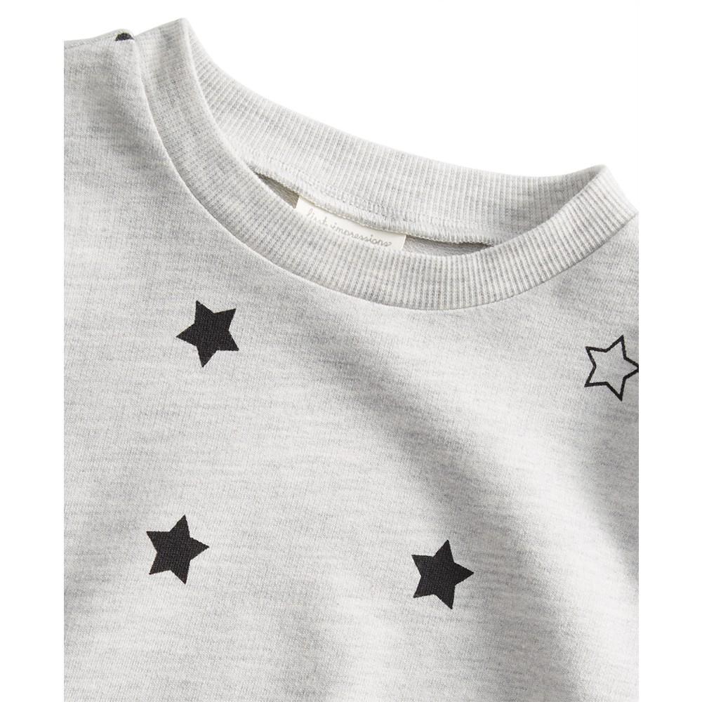 商品First Impressions|Baby Boys 2-Pc. Star-Print Shirt & Pants Set, Created for Macy's,价格¥112,第5张图片详细描述