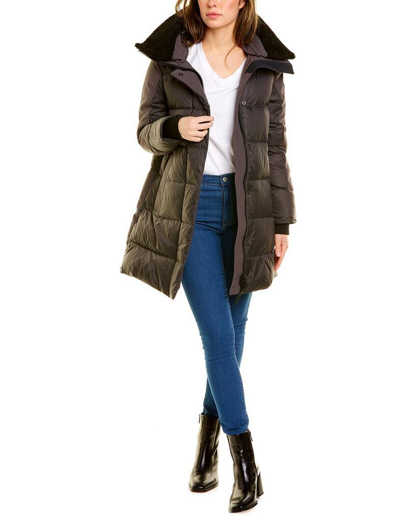 商品Canada Goose|Canada Goose Altona Black Label Leather-Trim Down Parka,价格¥7103,第1张图片