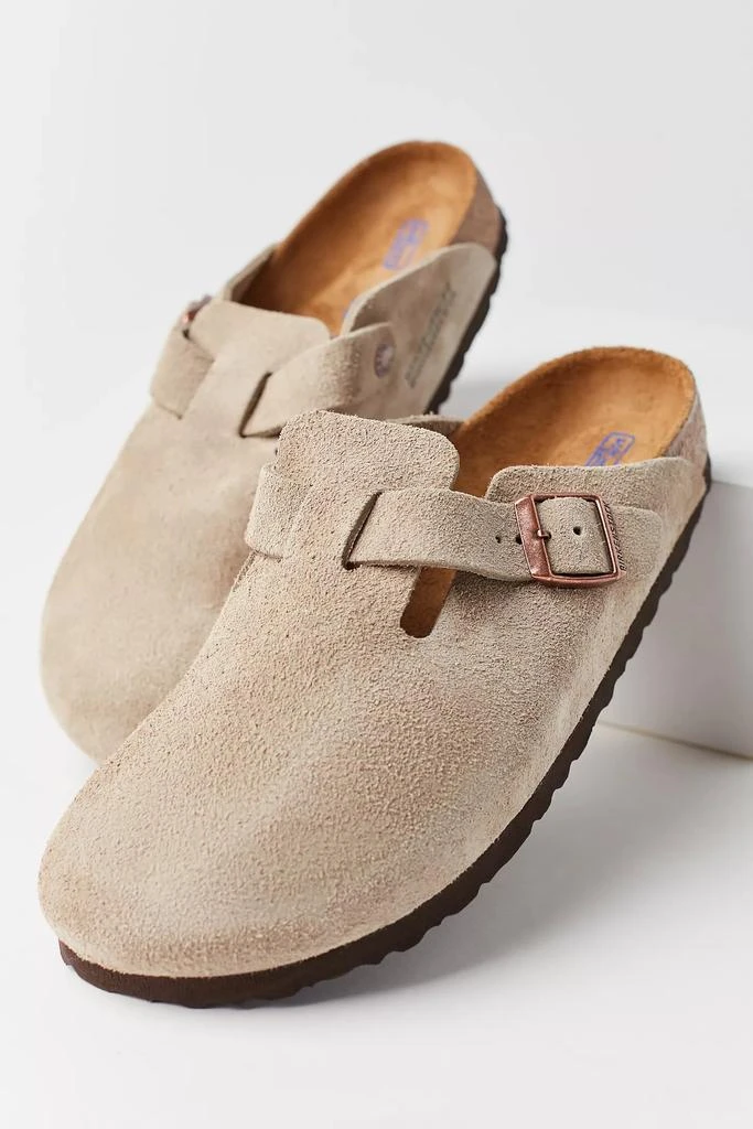 商品Birkenstock|Birkenstock Women's Boston Soft Footbed Suede Clog,价格¥1330,第2张图片详细描述