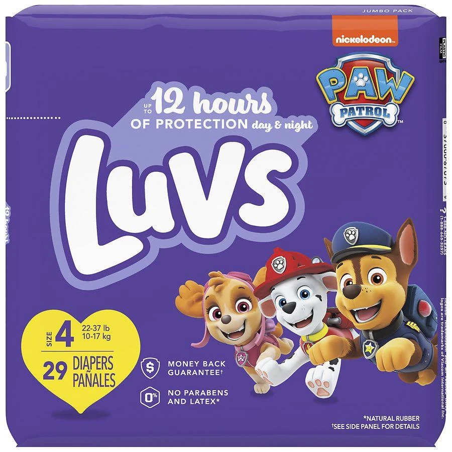 商品Luvs|Pro Level Leak Protection Diapers Size 4 (22-37 lbs),价格¥67,第1张图片详细描述