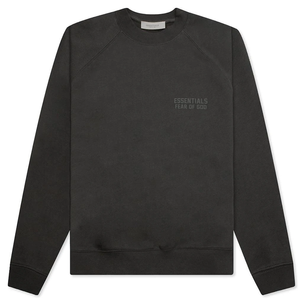 商品Essentials|Crewneck - Off Black,价格¥685,第1张图片