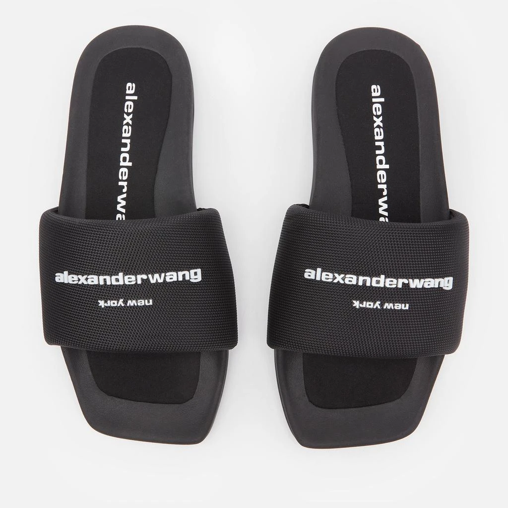 商品Alexander Wang|Alexander Wang Women's Nylon Pool Slide Sandals - Black,价格¥1234,第3张图片详细描述