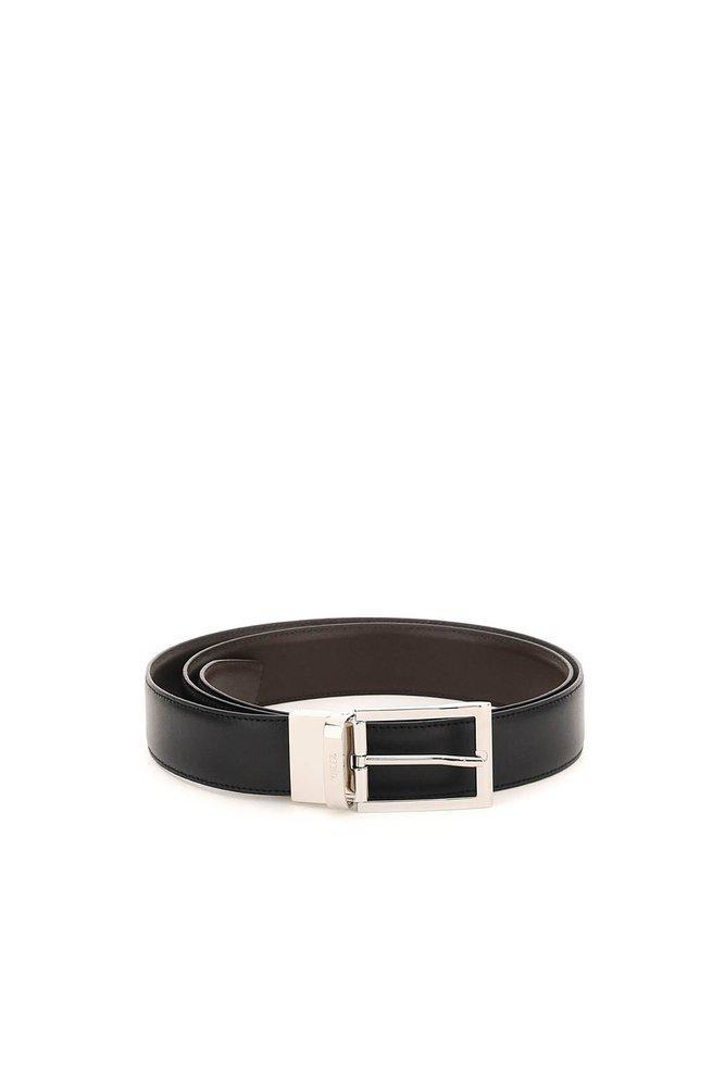 商品Zegna|Z Zegna Logo Detailed Buckle Belt,价格¥1411-¥1912,第1张图片