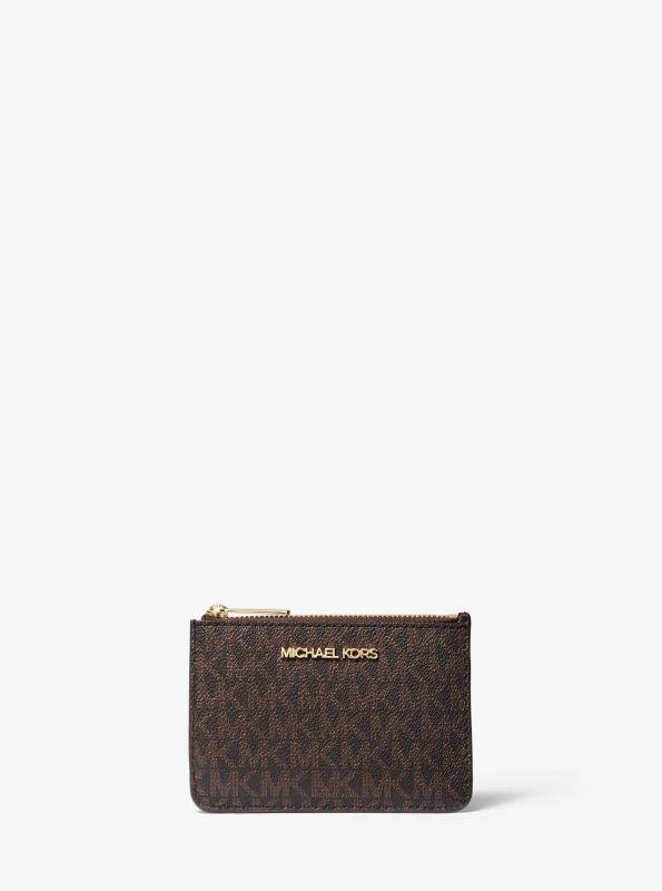 商品Michael Kors|Jet Set Travel Small Signature Logo Coin Purse,价格¥286,第1张图片