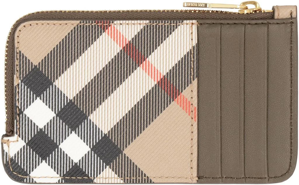 商品Burberry|Burberry Checked Motif Card Holder,价格¥1809,第3张图片详细描述