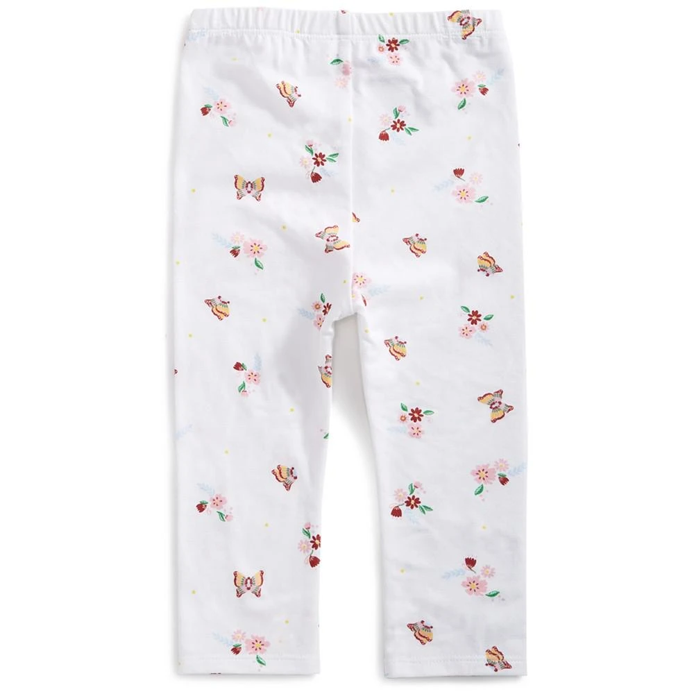 商品First Impressions|Baby Girls Floral-Print Leggings, Created for Macy's,价格¥15,第2张图片详细描述