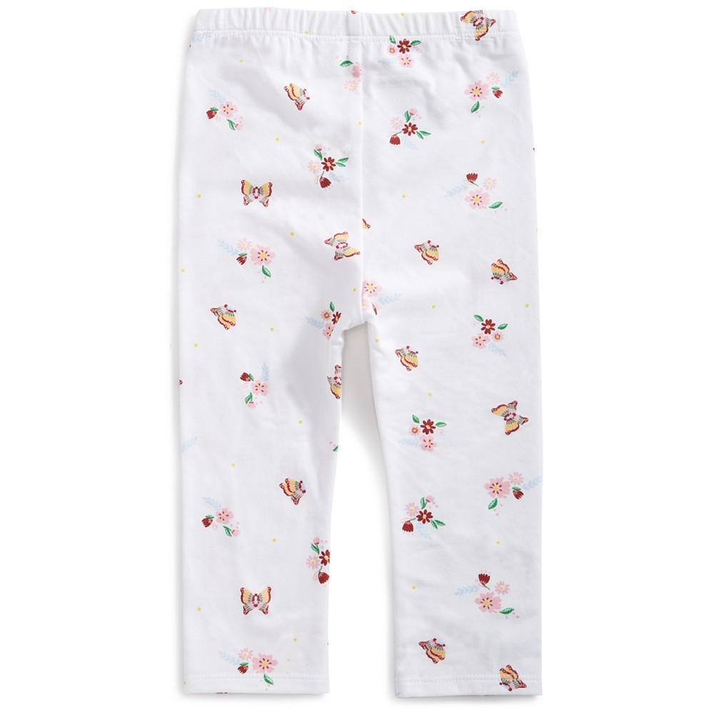 商品First Impressions|Baby Girls Floral-Print Leggings, Created for Macy's,价格¥29,第4张图片详细描述