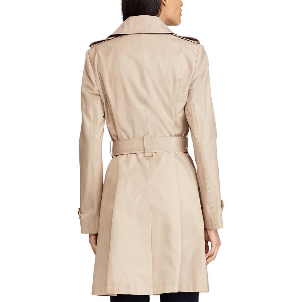 商品Ralph Lauren|Women's Belted Water Resistant Trench Coat,价格¥1618,第4张图片详细描述