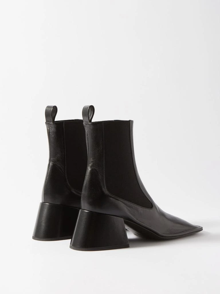 商品Jil Sander|Nikki square-toe leather boots,价格¥8412,第4张图片详细描述