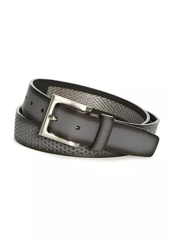 商品Perry Ellis|Tour  Breathable Black Belt,价格¥342,第1张图片