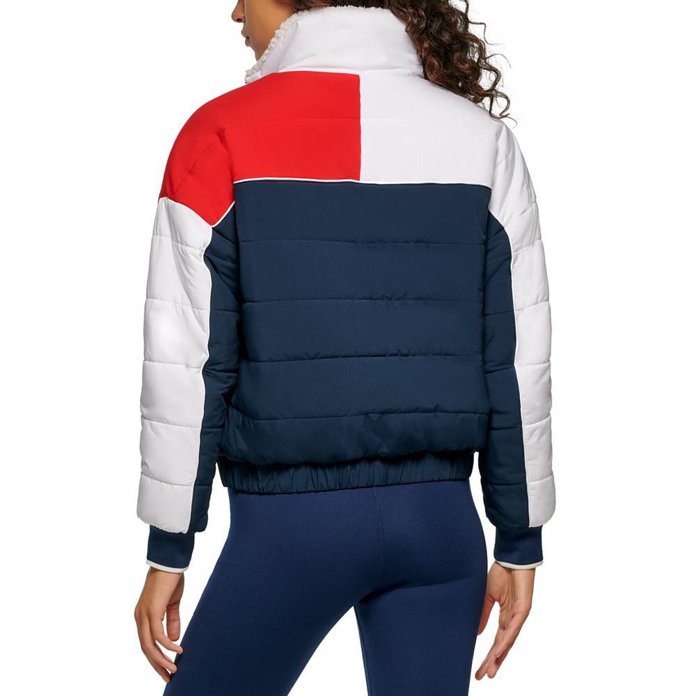 商品Tommy Hilfiger|Women's Reversible Sherpa Jacket,价格¥1045,第5张图片详细描述