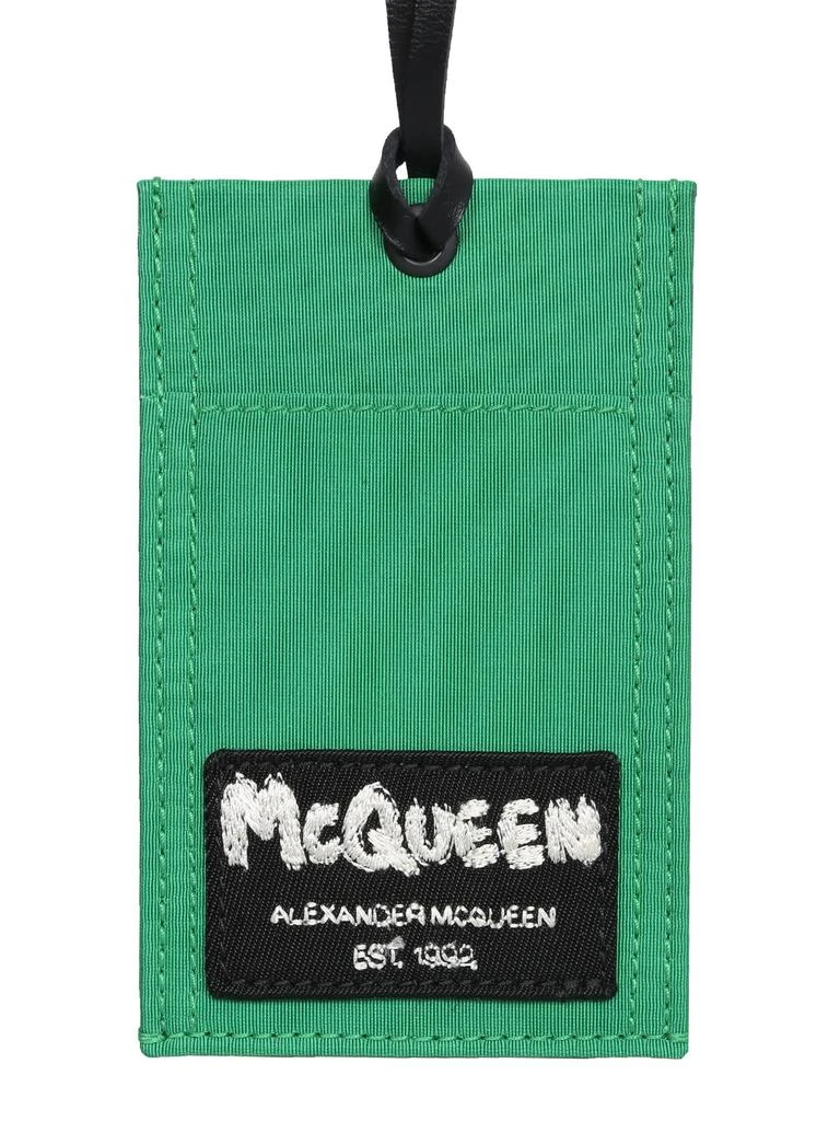 商品Alexander McQueen|Graffiti Patch Card Holder,价格¥925,第2张图片详细描述