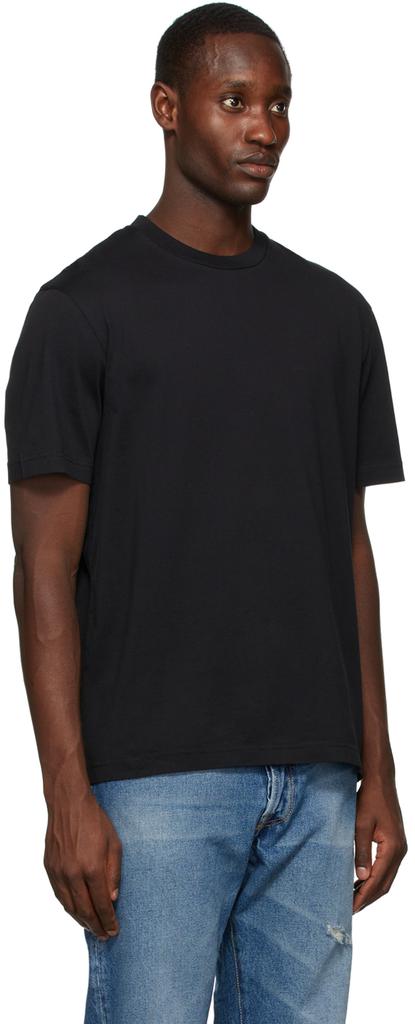 Black Short Sleeve T-Shirt商品第2张图片规格展示