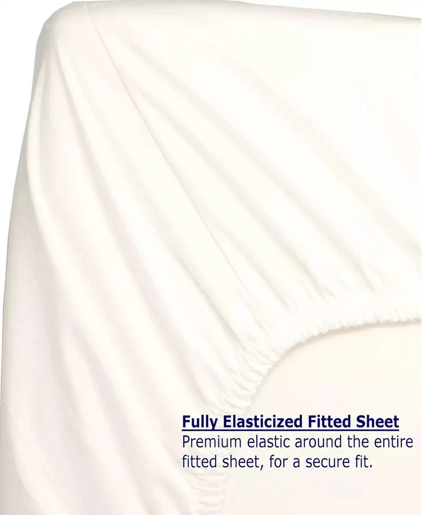 商品Nautica|Beaux Stripe Cotton Percale 4-Piece Sheet Set, King,价格¥399,第4张图片详细描述